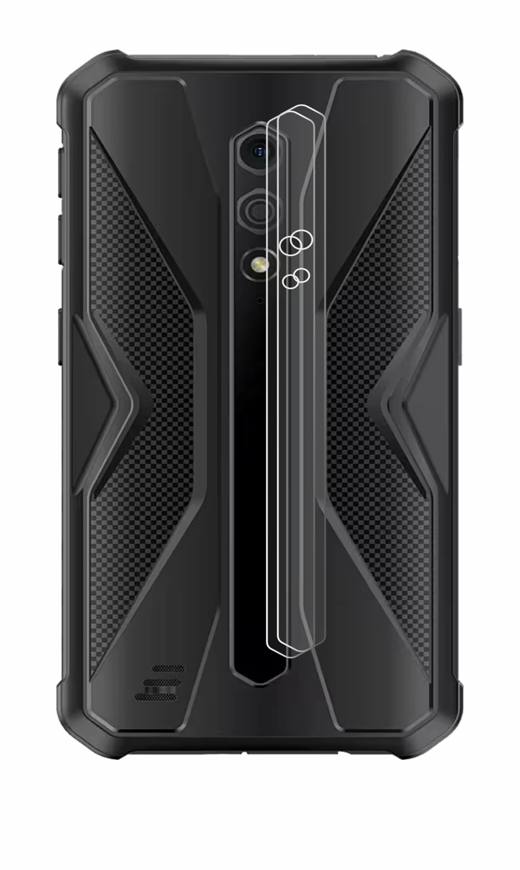 Imagen del dispositivo Ulefone Armor X12 Pro (SÓLO Cámara) con una amplia variedad de protectores de pantalla.