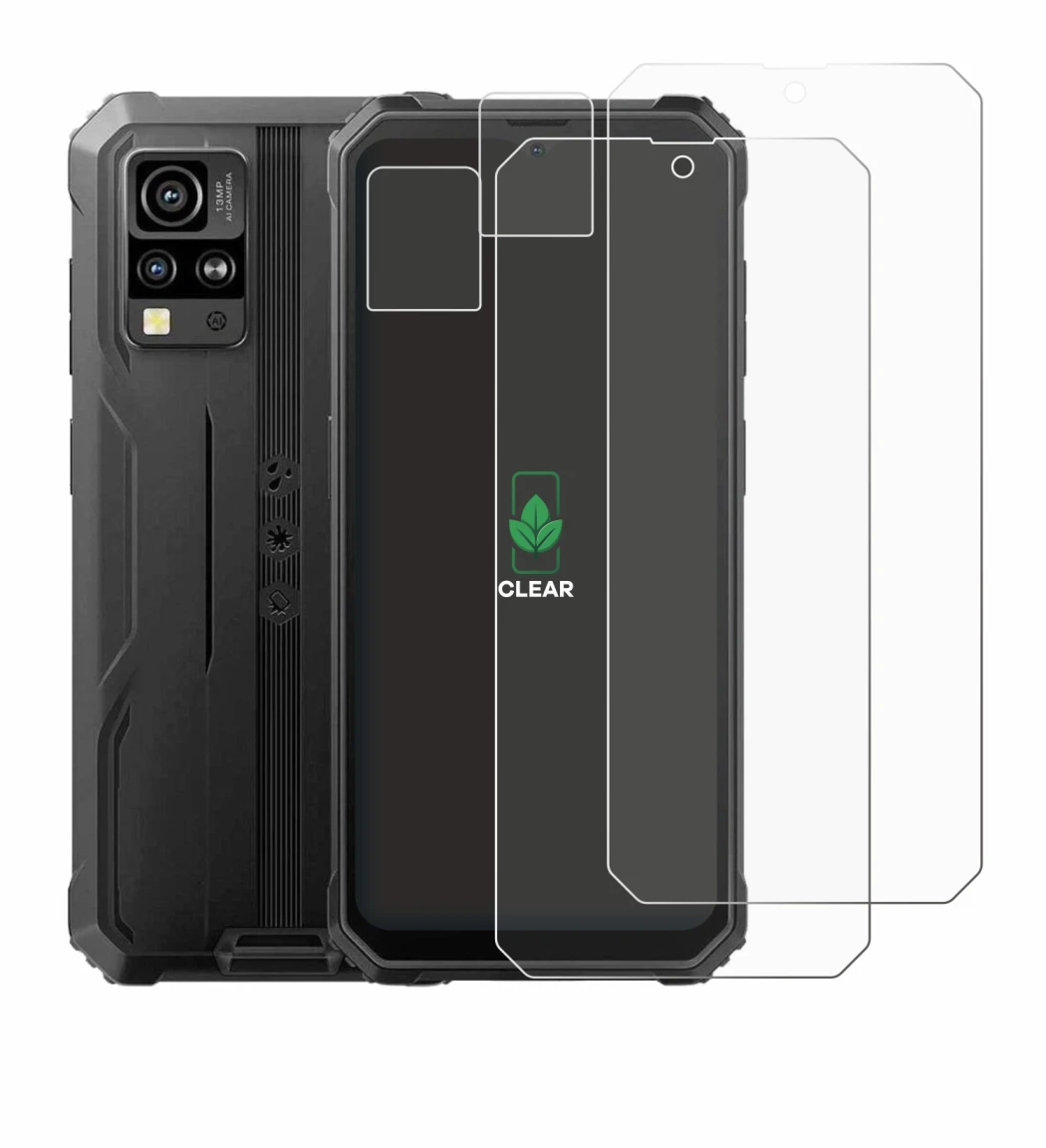 Imagen del dispositivo Blackview BV4800 SE (Frontal+Cámara) con una amplia variedad de protectores de pantalla.
