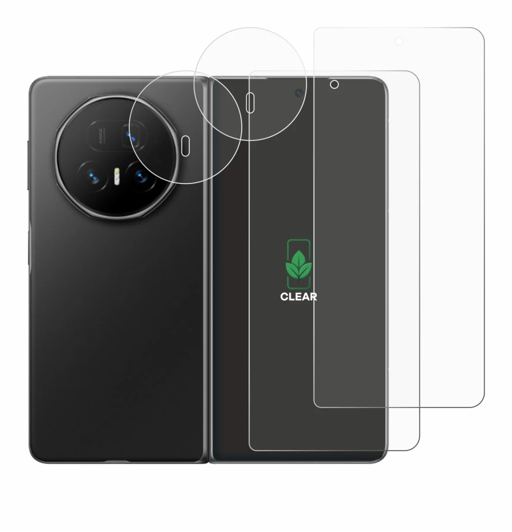Imagen del dispositivo Honor Magic V5 (Frontal+Cámara) con una amplia variedad de protectores de pantalla.