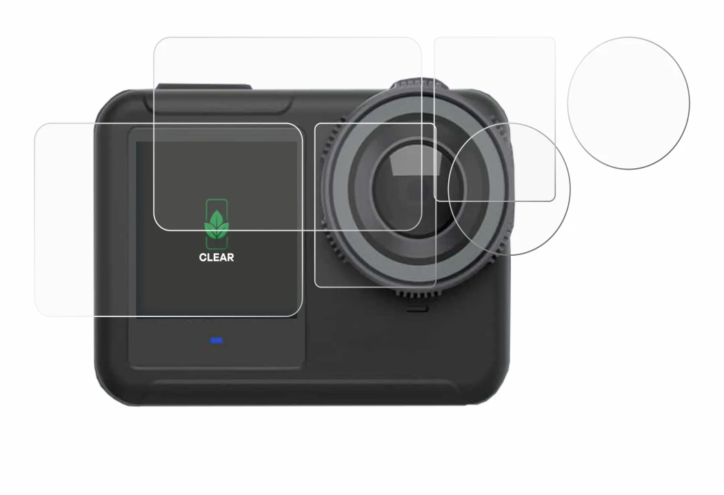 Imagen del dispositivo SVBONY SVGO3 4K con una amplia variedad de protectores de pantalla.