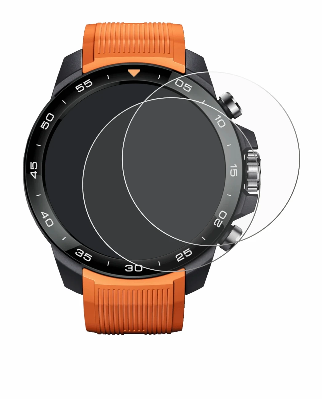 Imagen del dispositivo Xiaomi Mibro GS Explorer S con una amplia variedad de protectores de pantalla.