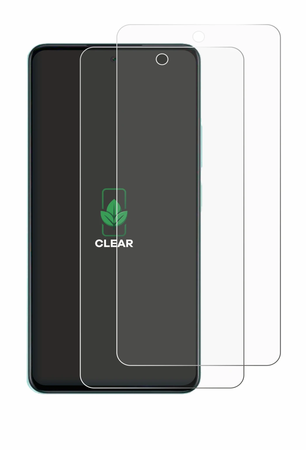 Imagen del dispositivo Oppo A5 con una amplia variedad de protectores de pantalla.