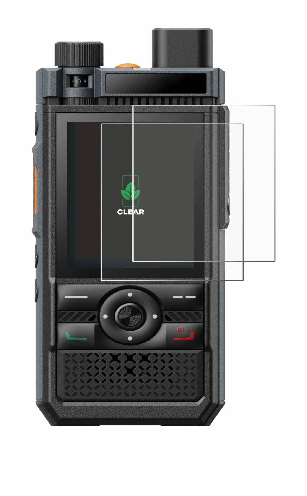 Imagen del dispositivo Hytera P50 Pro con una amplia variedad de protectores de pantalla.
