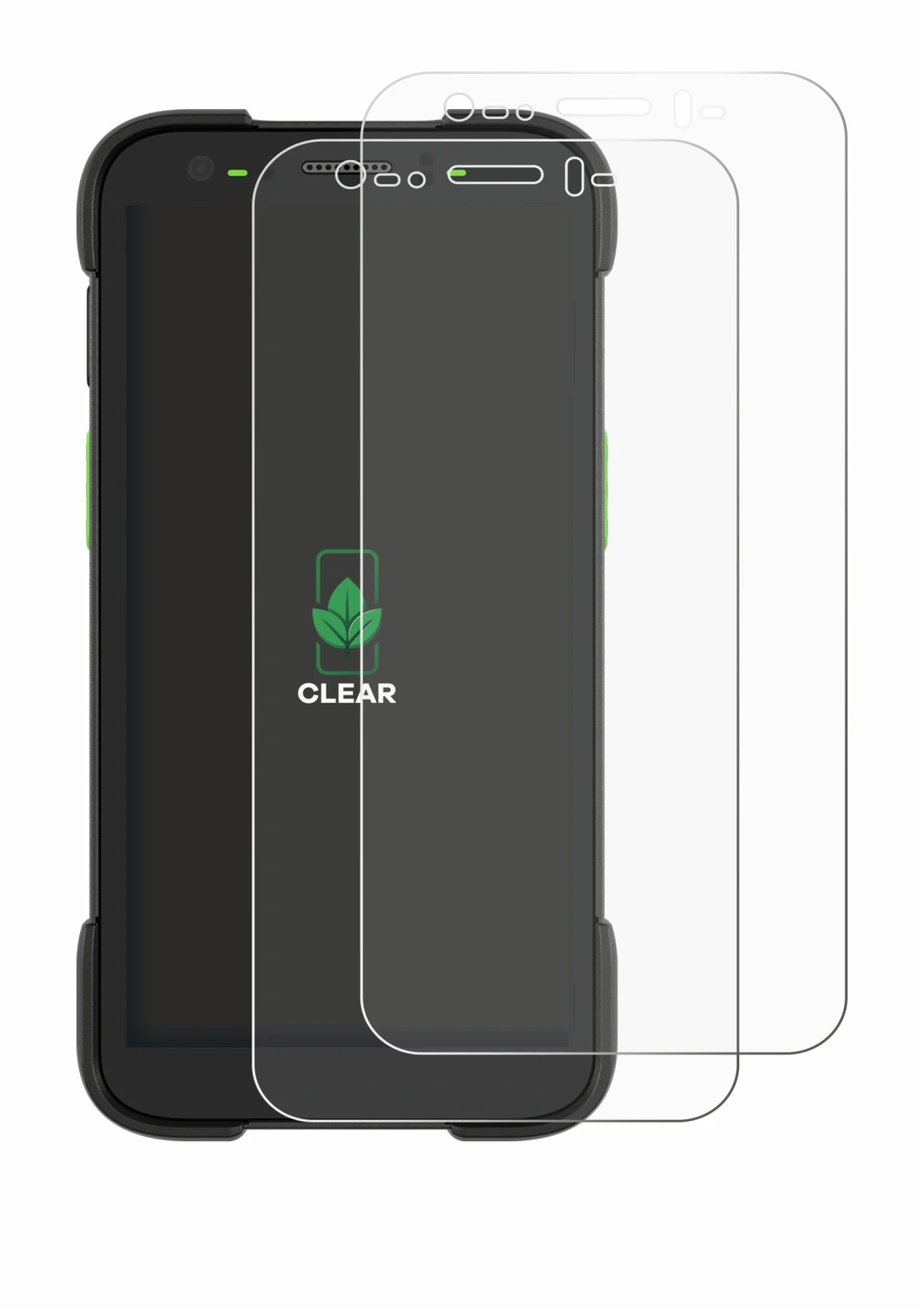 Imagen del dispositivo Zebra TC701 con una amplia variedad de protectores de pantalla.