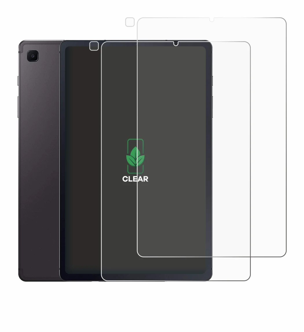 Imagen del dispositivo Samsung Galaxy Tab S6 Lite 2020 (Frontal+Cámara) con una amplia variedad de protectores de pantalla.