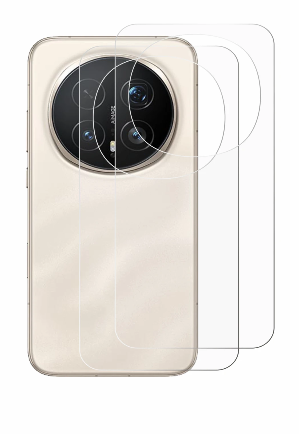 Imagen del dispositivo Honor Magic 8 Pro (Trasero) con una amplia variedad de protectores de pantalla.