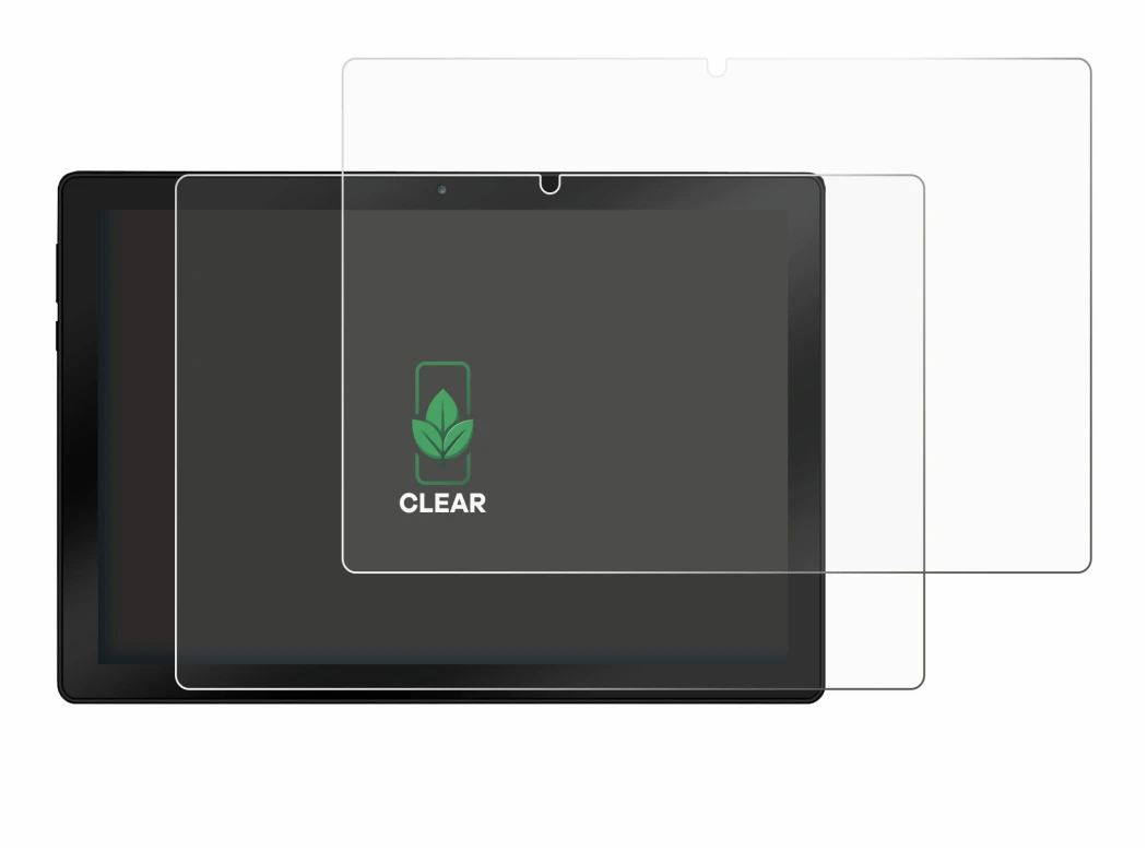 Imagen del dispositivo Wqplo WPLA10 con una amplia variedad de protectores de pantalla.