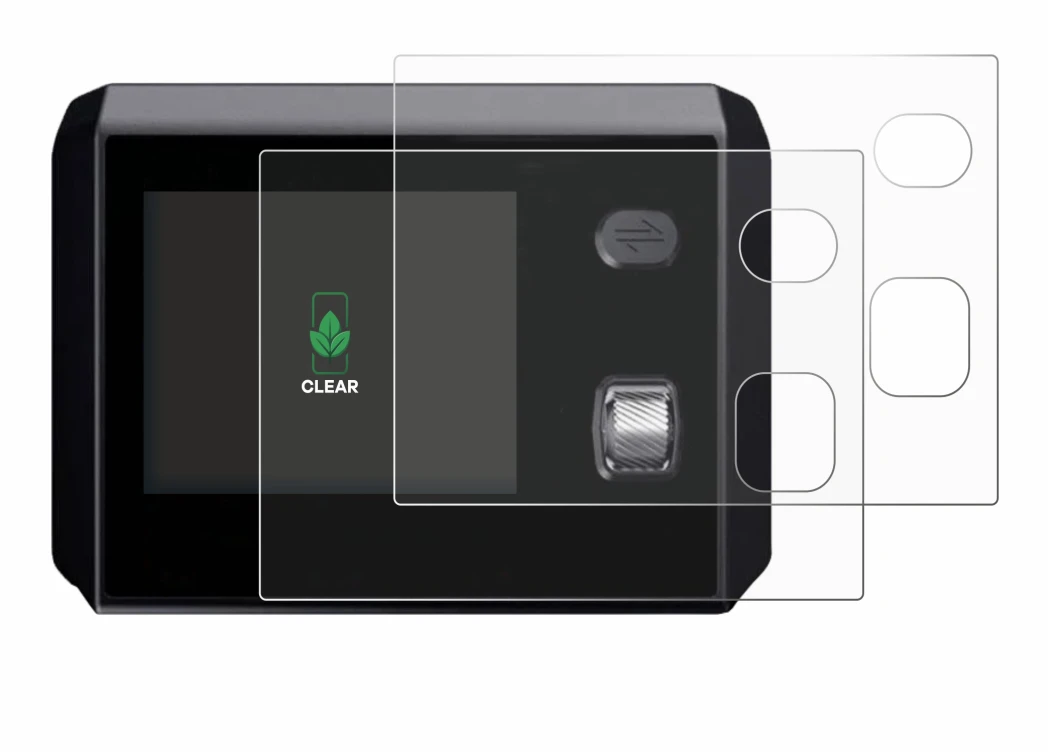 Imagen del dispositivo SkyRC MC5000 con una amplia variedad de protectores de pantalla.