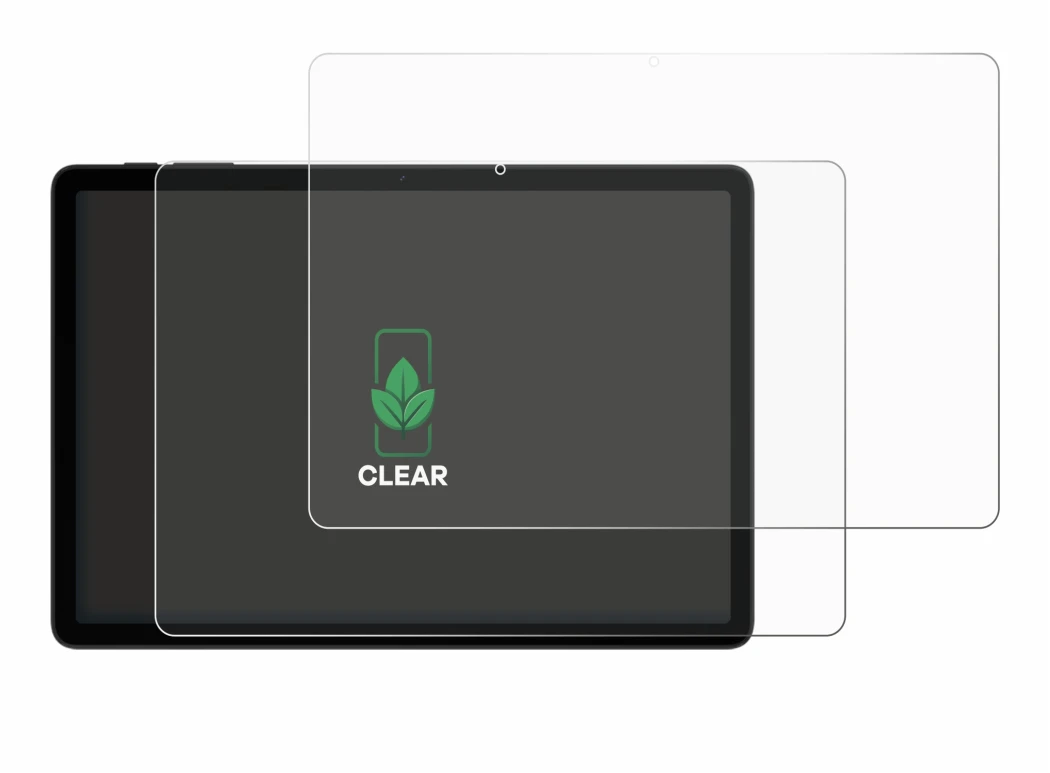 Imagen del dispositivo Doogee Tab A9+ con una amplia variedad de protectores de pantalla.