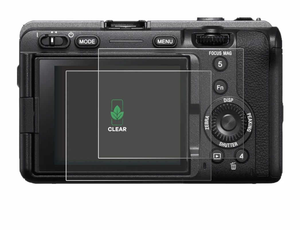 Imagen del dispositivo Sony FX3A (ILME‑FX3A) con una amplia variedad de protectores de pantalla.