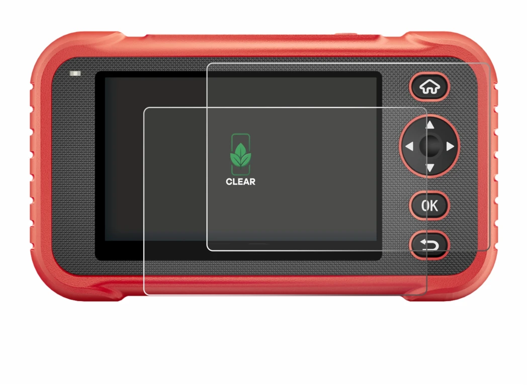 Imagen del dispositivo Launch CRP129E Plus con una amplia variedad de protectores de pantalla.