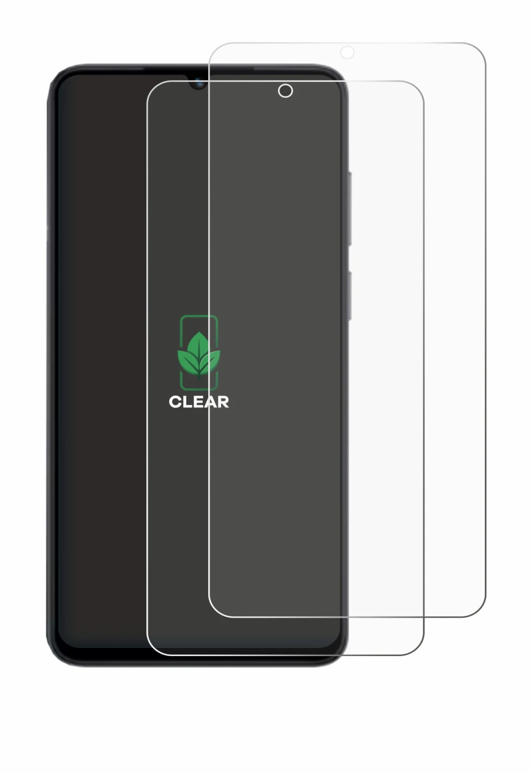 Imagen del dispositivo Honor X5d Plus con una amplia variedad de protectores de pantalla.