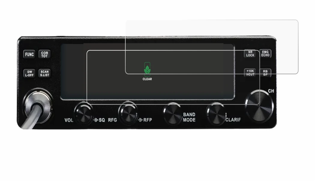 Imagen del dispositivo Midland 8001 Pro con una amplia variedad de protectores de pantalla.