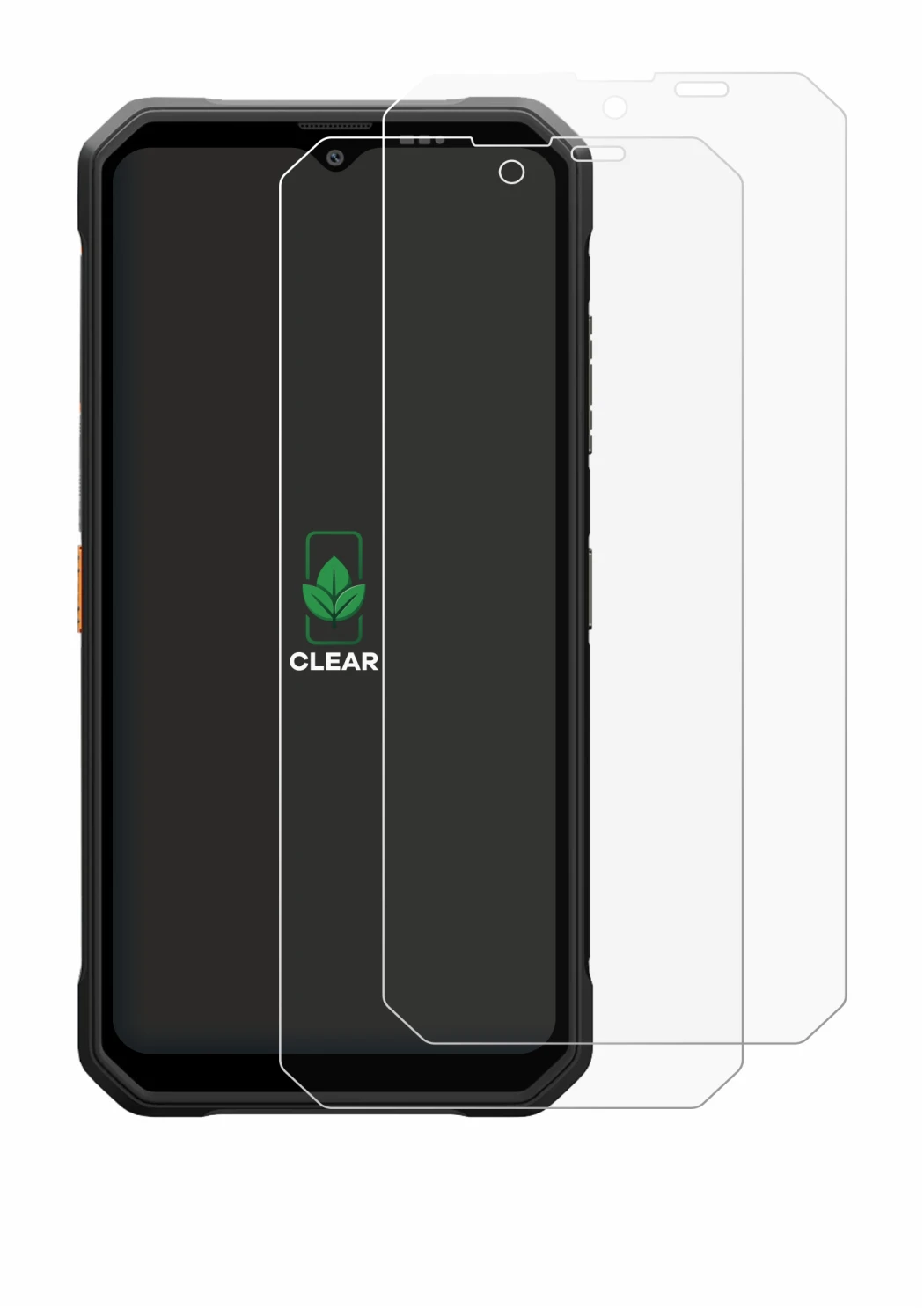 Imagen del dispositivo Blackview Fort 2 con una amplia variedad de protectores de pantalla.