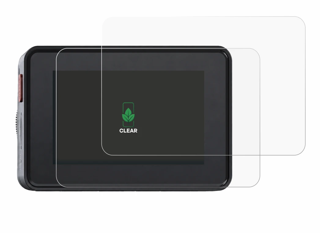 Imagen del dispositivo Vantrue Element 2 con una amplia variedad de protectores de pantalla.