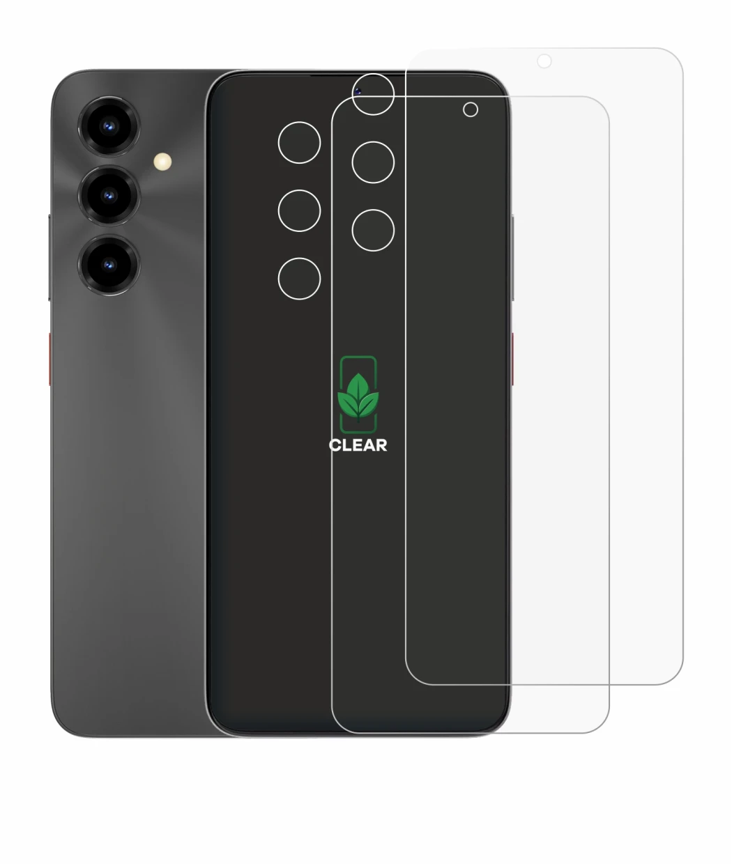 Imagen del dispositivo ZTE Blade V80 Max (Frontal+Cámara) con una amplia variedad de protectores de pantalla.