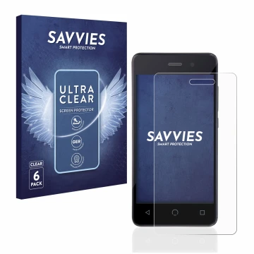 Parte frontal de un envase de producto con el logotipo de la marca Savvies. Al lado se muestra el dispositivo Omnipod Dash con