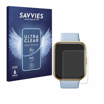 Parte frontal de un envase de producto con el logotipo de la marca Savvies. Al lado se muestra el dispositivo aeac IP68 1.7