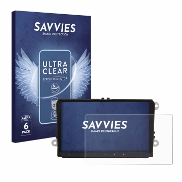 Parte frontal de un envase de producto con el logotipo de la marca Savvies. Al lado se muestra el dispositivo JF-Sound JF-039W