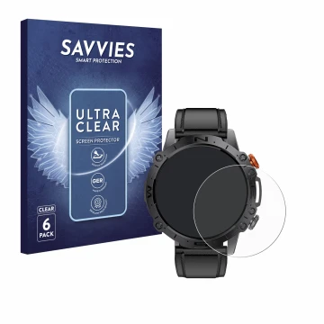 Parte frontal de un envase de producto con el logotipo de la marca Savvies. Al lado se muestra el dispositivo LIGE DFA-ST19 1.