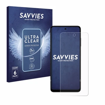 Parte frontal de un envase de producto con el logotipo de la marca Savvies. Al lado se muestra el dispositivo HMD Pulse Pro co