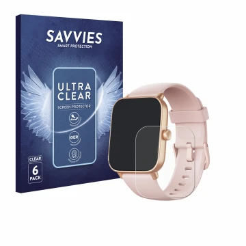 Parte frontal de un envase de producto con el logotipo de la marca Savvies. Al lado se muestra el dispositivo aeac IDW19 1.85
