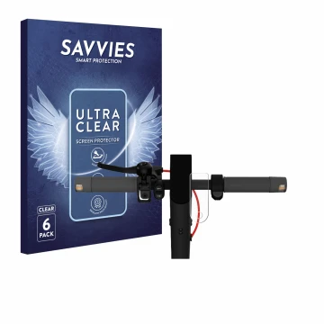 Parte frontal de un envase de producto con el logotipo de la marca Savvies. Al lado se muestra el dispositivo Xiaomi Mi 4 Lite