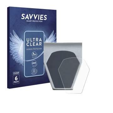 Parte frontal de un envase de producto con el logotipo de la marca Savvies. Al lado se muestra el dispositivo Epowerfun ePF-PU