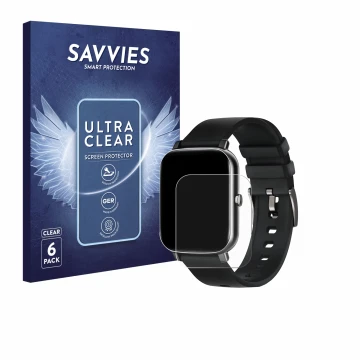 Parte frontal de un envase de producto con el logotipo de la marca Savvies. Al lado se muestra el dispositivo Ibettertec Smart