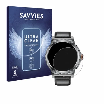 Parte frontal de un envase de producto con el logotipo de la marca Savvies. Al lado se muestra el dispositivo LIGE SML6-R-E 1.