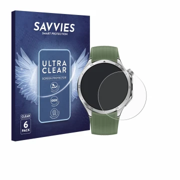 Parte frontal de un envase de producto con el logotipo de la marca Savvies. Al lado se muestra el dispositivo OnePlus Watch 3 