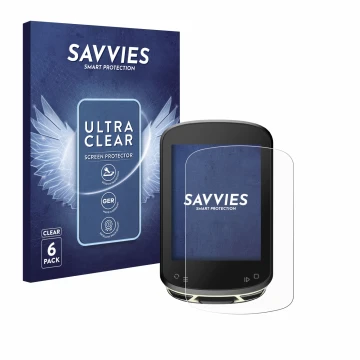 Parte frontal de un envase de producto con el logotipo de la marca Savvies. Al lado se muestra el dispositivo Magene C506 SE c