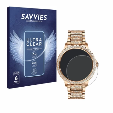 Parte frontal de un envase de producto con el logotipo de la marca Savvies. Al lado se muestra el dispositivo LIGE BW1845A-CC 