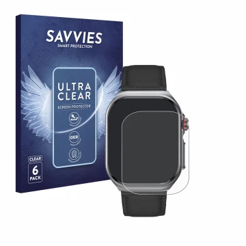 Parte frontal de un envase de producto con el logotipo de la marca Savvies. Al lado se muestra el dispositivo Knauermann Pro 3
