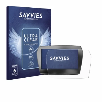 Parte frontal de un envase de producto con el logotipo de la marca Savvies. Al lado se muestra el dispositivo Voge 625 2025 co