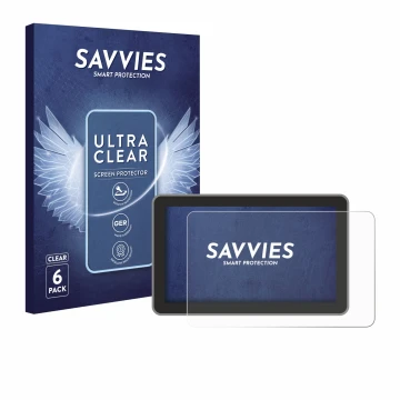 Parte frontal de un envase de producto con el logotipo de la marca Savvies. Al lado se muestra el dispositivo Bambu Lab H2D co