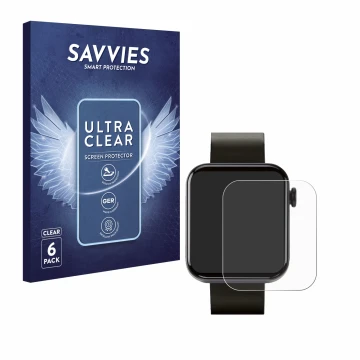 Parte frontal de un envase de producto con el logotipo de la marca Savvies. Al lado se muestra el dispositivo Kendox Life Trac