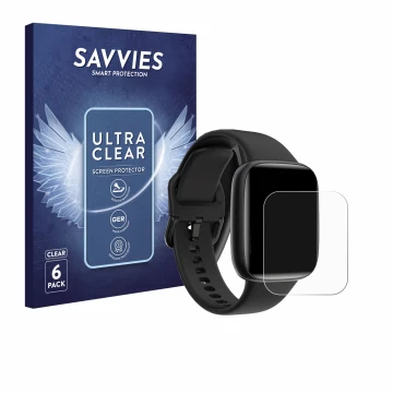 Parte frontal de un envase de producto con el logotipo de la marca Savvies. Al lado se muestra el dispositivo Enomir GTX20 1.8