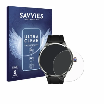 Parte frontal de un envase de producto con el logotipo de la marca Savvies. Al lado se muestra el dispositivo Rogbid Model R2 