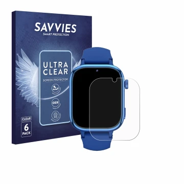 Parte frontal de un envase de producto con el logotipo de la marca Savvies. Al lado se muestra el dispositivo Ruxingx T40 con 