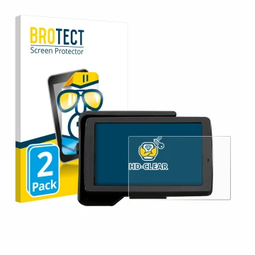 Parte frontal de un envase de producto con el logotipo de la marca BROTECT. Al lado se muestra el dispositivo BMW R 1200 GS 20