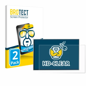 Parte frontal de un envase de producto con el logotipo de la marca BROTECT. Al lado se muestra el dispositivo Siemens Simatic 