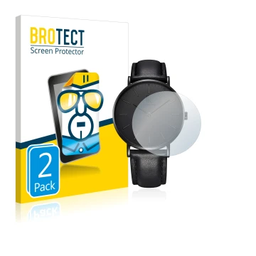 Parte frontal de un envase de producto con el logotipo de la marca BROTECT. Al lado se muestra el dispositivo Alienwork IK Rel