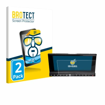 Parte frontal de un envase de producto con el logotipo de la marca BROTECT. Al lado se muestra el dispositivo DS 7 Crossback I