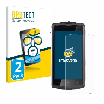 Parte frontal de un envase de producto con el logotipo de la marca BROTECT. Al lado se muestra el dispositivo GoClever Quantum