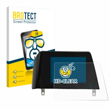 Parte frontal de un envase de producto con el logotipo de la marca BROTECT. Al lado se muestra el dispositivo BMW 3 G21 2020 I