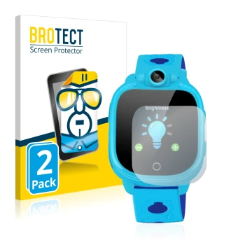 Parte frontal de un envase de producto con el logotipo de la marca BROTECT. Al lado se muestra el dispositivo Prograce 1.5