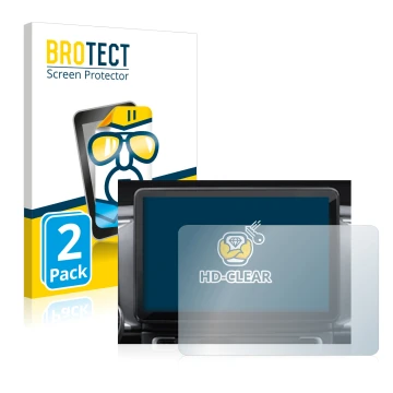 Parte frontal de un envase de producto con el logotipo de la marca BROTECT. Al lado se muestra el dispositivo Fiat Ducato 2021