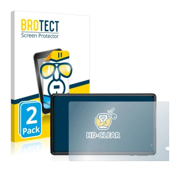 Parte frontal de un envase de producto con el logotipo de la marca BROTECT. Al lado se muestra el dispositivo Pritom L8 con su