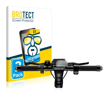 Parte frontal de un envase de producto con el logotipo de la marca BROTECT. Al lado se muestra el dispositivo SoFlow SO4 Pro (